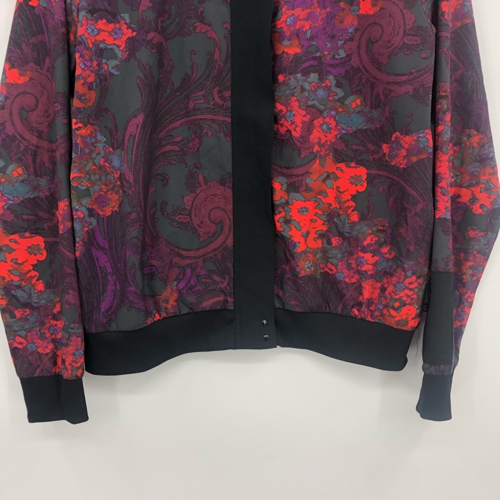 Fabletic Floral Ithaca Bomber Athletic Jacket - Picture 12 of 16
